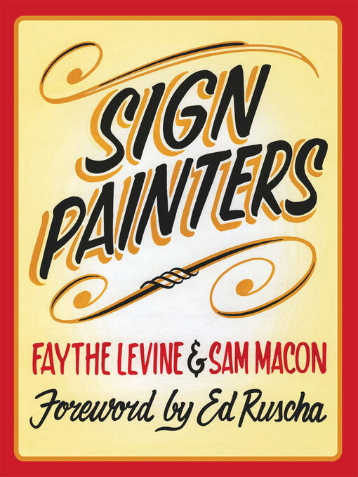 Title details for Sign Painters by Faythe Levine - Available